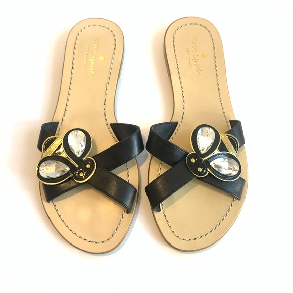 Kate Spade Colby Bumble Bee Slide - Picture 1 of 5